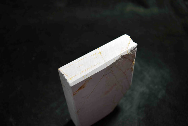 Natural Whetstone Hideriyama Shiro (White) Suita Renge from Kyoto *F/S
