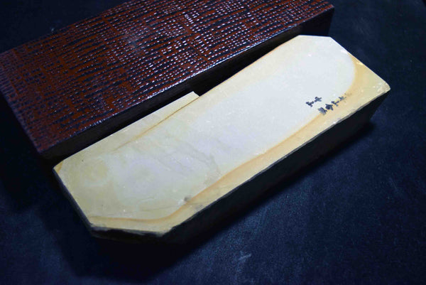 Japanese Natural Whetstone Nakayama Asagi 947g Grit #10000 from Kyoto Japan *F/S