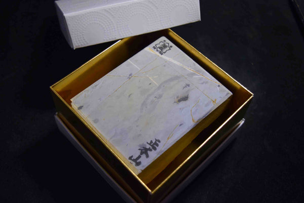 Japanese Natural Whetstone Shohonyama Shobudani Karasu Chunk 1212g from Kyoto