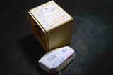 ●Japanese Natural Whetstone Original San-Ai distributed Vintage Asano Botan Jyokyu Nagura  91g (1960s–70s), w/ original box” 3.23