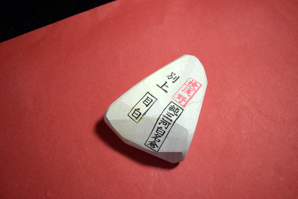 ●Japanese Natural Whetstone Asano Mikawa Nagura Mejiro Betsujo 107g Aichi Pref. 4.11