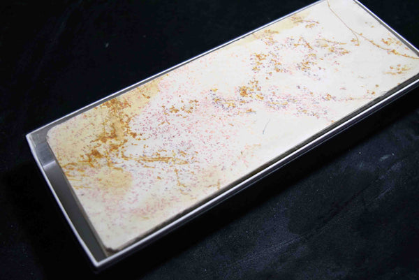 ●Japanese Natural Whetstone Shohonyama Shobudani Renge Suita 1137g Kyoto 3.09