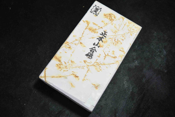●Japanese Natural Whetstone Hideriyama Shiro (White) Suita 516g from Kyoto *F/S 4.05