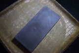 ●Japanese Natural Whetstone *Finer* Tsushima Black 645g Nagasaki Pref. 3.09