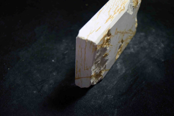●Japanese Natural Whetstone Hideriyama Shiro (White) Suita 516g from Kyoto *F/S 4.05