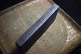 ●Japanese Natural Whetstone *Finer* Tsushima Black 645g Nagasaki Pref. 3.09
