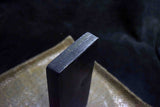 ●Japanese Natural Whetstone *Finer* Tsushima Black 645g Nagasaki Pref. 3.09