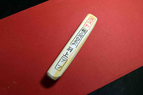 ●Japanese Natural Whetstone Asano Mikawa Nagura Atsu Betsujo 78g Aichi Pref. F/S 3.01