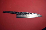 ●Japanese Chef Knife Kisuke Manaka Stainless Clad (San-Mai) ATS-34 Tsuchime Petty 120mm 3.02