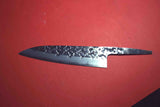 ●Japanese Chef Knife Kisuke Manaka Stainless Clad (San-Mai) ATS-34 Tsuchime Petty 120mm 3.02