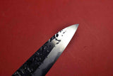 ●Japanese Chef Knife Kisuke Manaka Stainless Clad (San-Mai) ATS-34 Tsuchime Petty 120mm 3.02