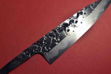 ●Japanese Chef Knife Kisuke Manaka Stainless Clad (San-Mai) ATS-34 Tsuchime Petty 120mm 3.02