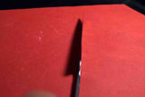 ●Japanese Chef Knife Kisuke Manaka Stainless Clad (San-Mai) ATS-34 Tsuchime Petty 120mm 3.02