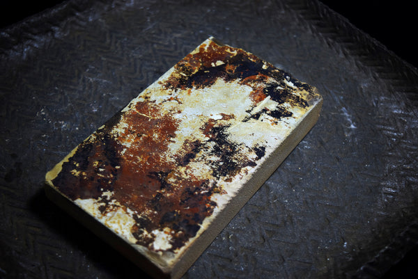 ●Japanese Natural Whetstone Shohonyama Aiiwatani Iromono 588g from Kyoto Japan 4.12