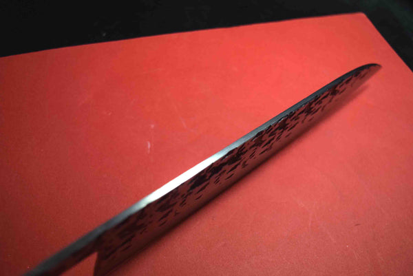 ●*For Frank* Japanese Chef Knife Kisuke Manaka Stainless Clad (San-Mai) ATS-34 Tsuchime Gyuto 240mm+ebony handle 3.10