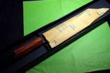 ●Japanese Chef Knife Isamitsu White 1 Stainless Cladding Black Kiritsuke 240mm 3.02