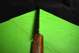●Japanese Chef Knife Isamitsu White 1 Stainless Cladding Black Kiritsuke 240mm 3.02