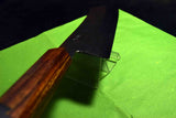 ●Japanese Chef Knife Isamitsu White 1 Stainless Cladding Black Kiritsuke 240mm 3.02