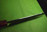 ●Japanese Chef Knife Isamitsu White 1 Stainless Cladding Black Kiritsuke 240mm 3.02