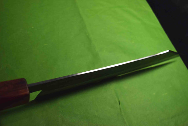 ●Japanese Chef Knife Isamitsu White 1 Stainless Cladding Black Kiritsuke 240mm 3.02