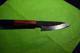 ●Japanese Chef Knife Isamitsu White 1 Stainless Cladding Black Petty 90mm 3.02