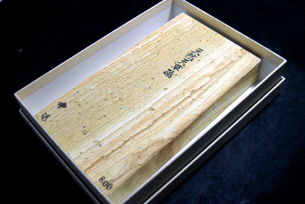 ●Japanese Natural Whetstone Amakusa 1409g - Grit 800 from Kumamoto pref. Japan 3.01