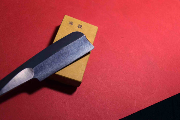 ●Japanese Iwasaki Kamisori Sanjo Seisakusho Swedish Steel Razor Nichogake 60mm + Vintage Nagura 3.28