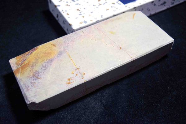 ●Japanese Natural Whetstone Ohira Renge Suita Suminagashi 750g Japan F/S 3.28