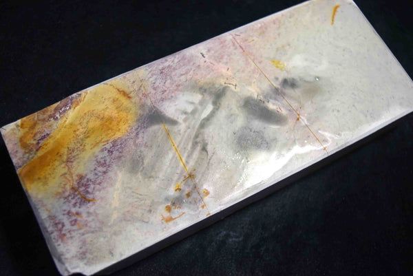 ●Japanese Natural Whetstone Ohira Renge Suita Suminagashi 750g Japan F/S 3.28