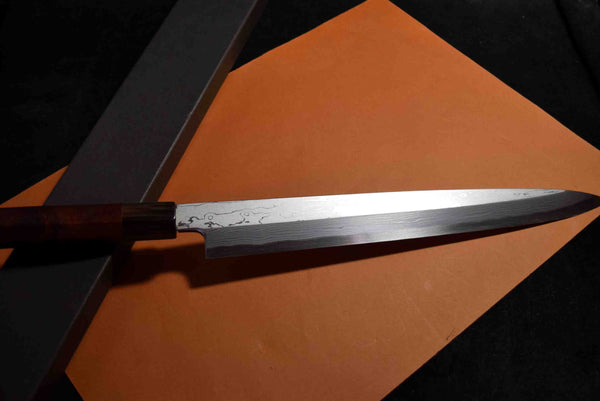 ●Japanese Chef Knife Doi x Yamatsuka Aogami 2 Suminagashi Yanagiba 270mm 3.28