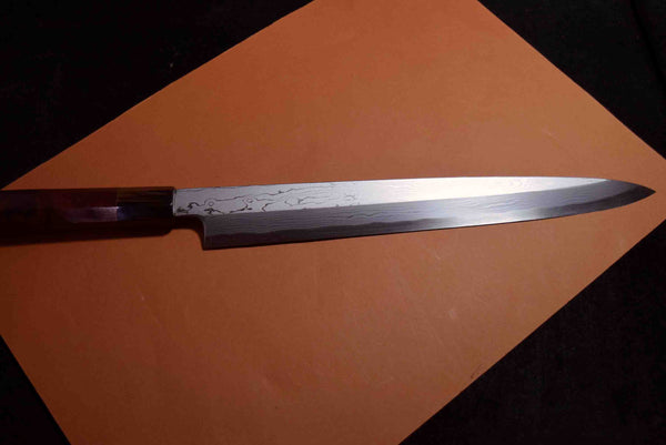 ●Japanese Chef Knife Doi x Yamatsuka Aogami 2 Suminagashi Yanagiba 270mm 3.28