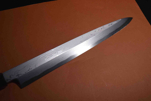 ●Japanese Chef Knife Doi x Yamatsuka Aogami 2 Suminagashi Yanagiba 270mm 3.28