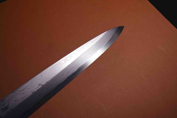 ●Japanese Chef Knife Doi x Yamatsuka Aogami 2 Suminagashi Yanagiba 270mm 3.28