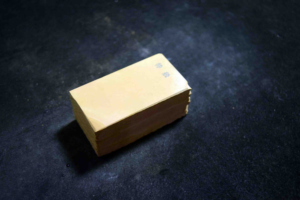 ●Japanese Natural Whetstone Iwasaki Vintage Nakayama Kiita Nagura 200g Lv.4.5+ Kyoto 3.28(B)