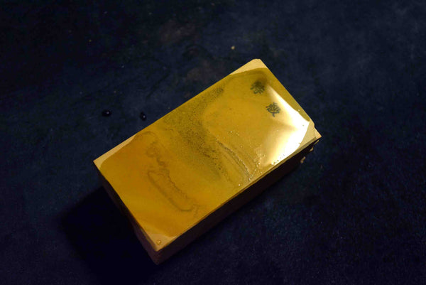 ●Japanese Natural Whetstone Iwasaki Vintage Nakayama Kiita Nagura 200g Lv.4.5+ Kyoto 3.28(B)