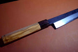 ●Japanese Chef Knife Itsuo Doi White 3 Black Sakimaru Takohiki 270mm *F/S* 3.28