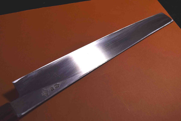 ●Japanese Chef Knife Itsuo Doi White 3 Black Sakimaru Takohiki 270mm *F/S* 3.28