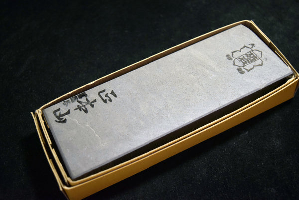 ●Japanese Natural Whetstone Shohonyama  Shobudani Mizu Asagi 501g for razor *F/S* 4.19