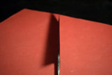 ●Japanese Chef Knife Kisuke Manaka Kurogane Series Blue 1 Tsuchime Bunka 180mm 4.19