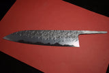 ●Japanese Chef Knife Kisuke Manaka Kurogane Series Blue 1 Tsuchime Gyuto 210mm 4.19