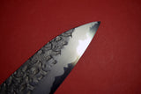 ●Japanese Chef Knife Kisuke Manaka Kurogane Series Blue 1 Tsuchime Gyuto 210mm 4.19