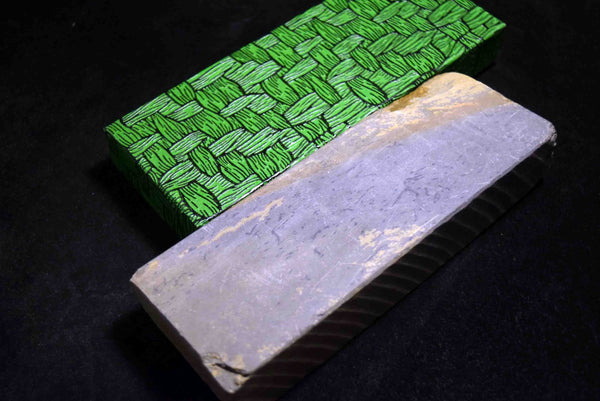 ●Japanese Natural Whetstone Shohonyama Aoto Lv.4.0- 849g from Kyoto Japan 4.26