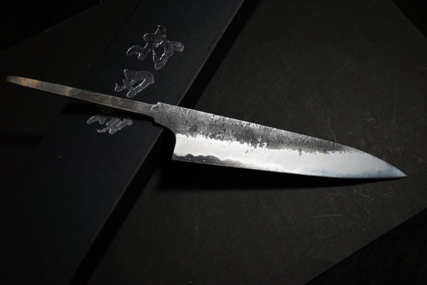 ●Japanese Chef Knife Mazaki Naoki White 2 Black Nashiji Petty 90mm-150mm-180mm Japan 4.26
