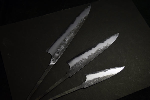 ●Japanese Chef Knife Mazaki Naoki White 2 Black Nashiji Petty 90mm-150mm-180mm Japan 4.26