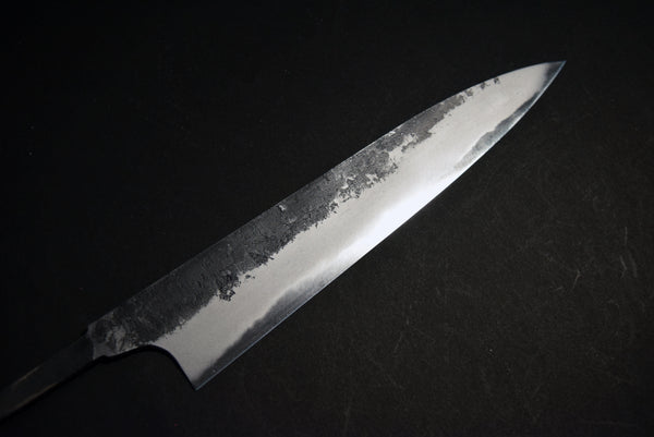 ●Japanese Chef Knife Mazaki Naoki White 2 Black Nashiji Petty 90mm-150mm-180mm Japan 4.26