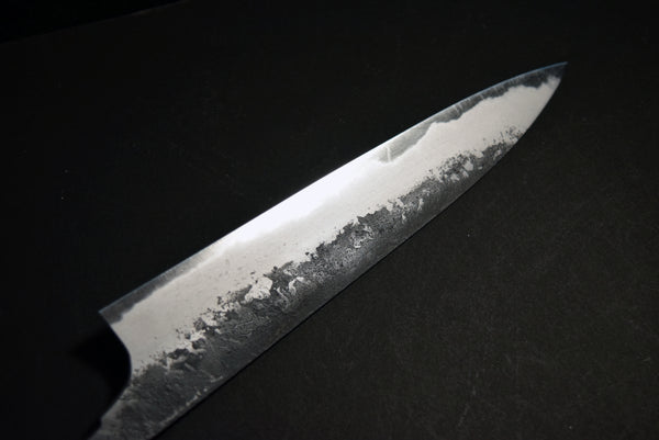 ●Japanese Chef Knife Mazaki Naoki White 2 Black Nashiji Petty 90mm-150mm-180mm Japan 4.26
