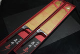 ●Japanese Chef Knife Mazaki Naoki White 2 Black Nashiji Gyuto 240-270mm 4.26
