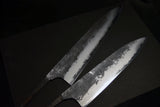 ●Japanese Chef Knife Mazaki Naoki White 2 Black Nashiji Gyuto 240-270mm 4.26