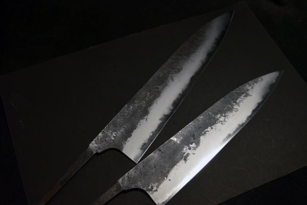 ●Japanese Chef Knife Mazaki Naoki White 2 Black Nashiji Gyuto 240-270mm 4.26