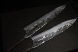●Japanese Chef Knife Mazaki Naoki White 2 Black Nashiji Gyuto 240-270mm 4.26